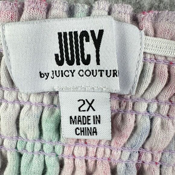 Juicy Couture Terry Cloth Mini Tube Dress Womens 2X Vibrant Bathing Suit Cover* - Picture 3 of 16